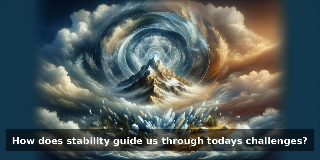 "Earth's Stability: Navigating Economic Uncertainty with Ki"