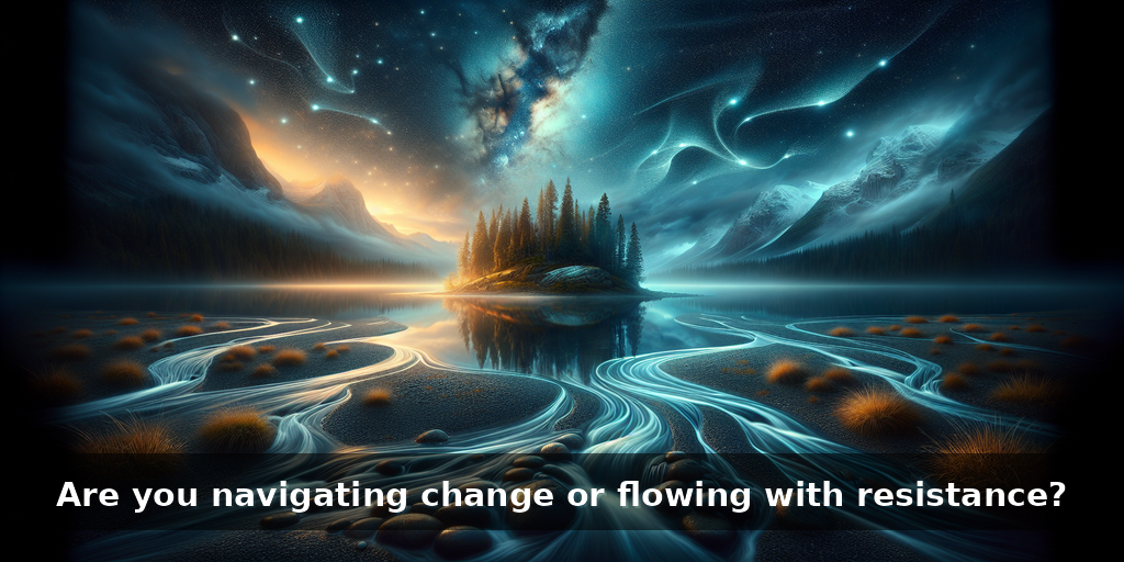 "Flowing with Cosmic Wisdom: Navigating Change in 2025"