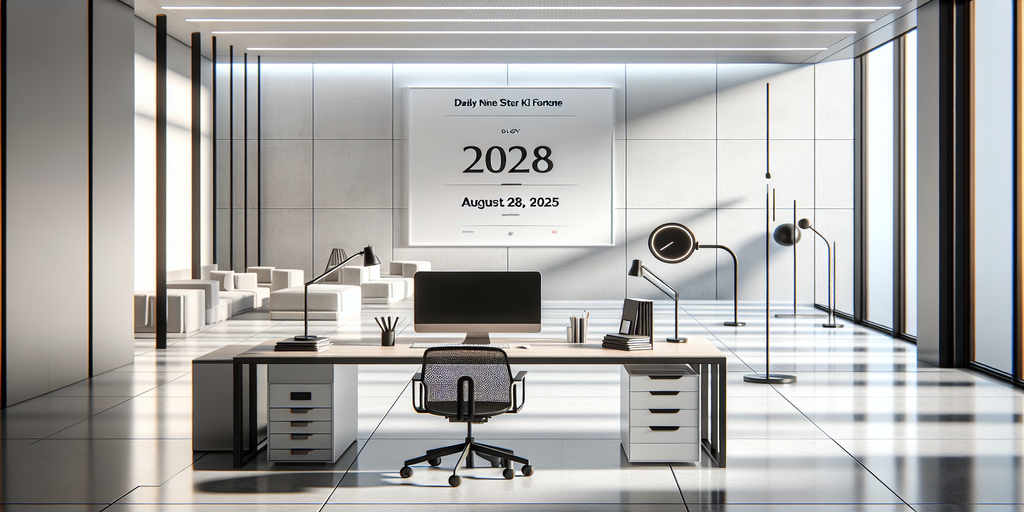 🌟 Daily Nine Star Ki Fortune - 2025-08-28