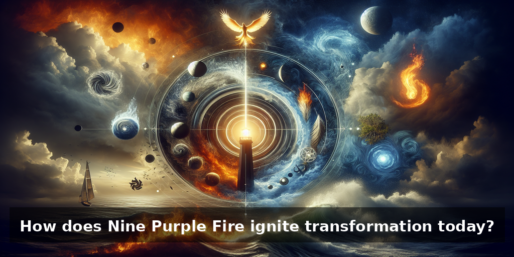 "Embrace Illumination: Nine Star Ki and AI's Transformative Fire"