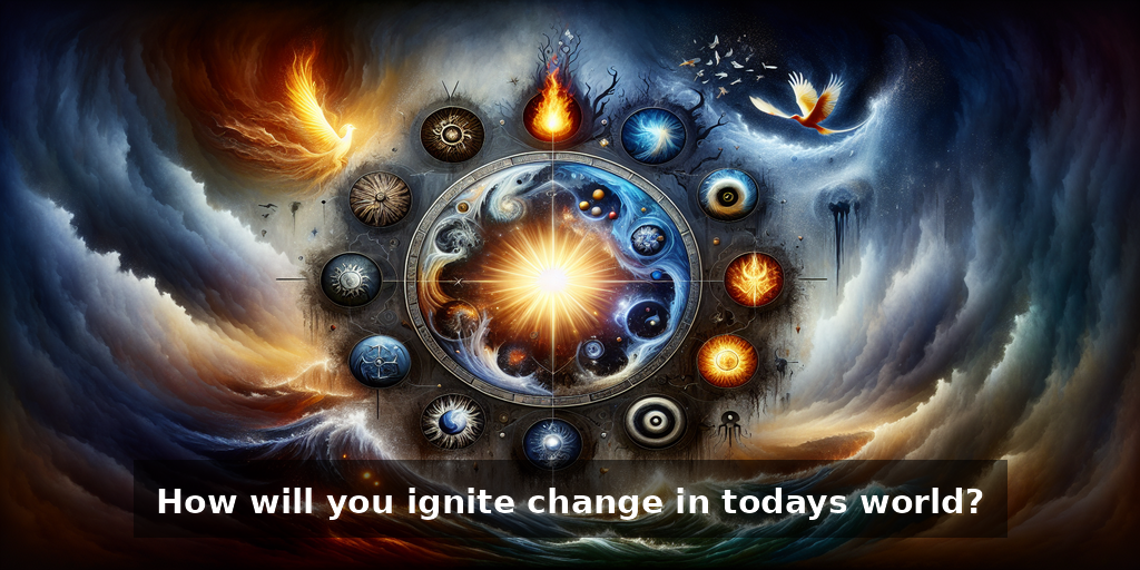 "Cosmic Shifts: Germany's Fire Element and Global Change"