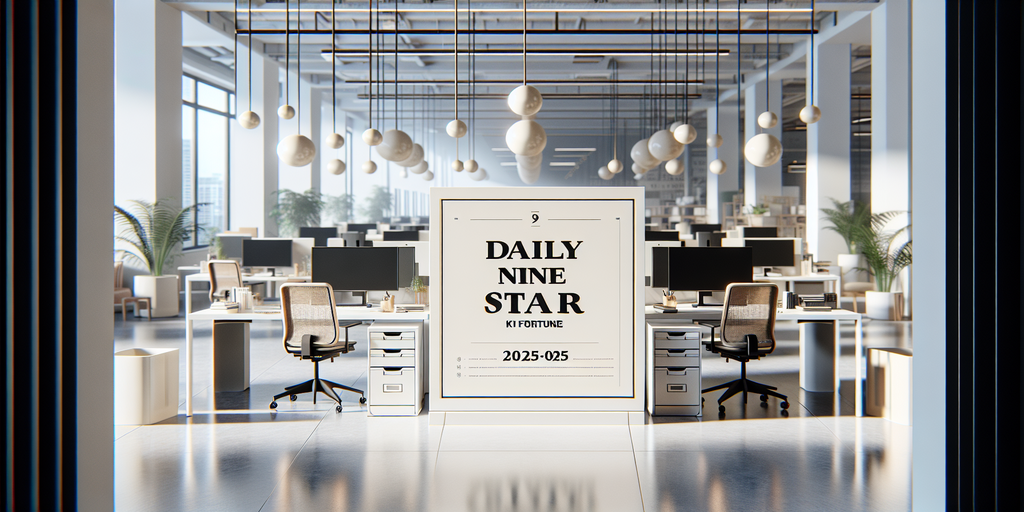 🌟 Daily Nine Star Ki Fortune - 2025-09-25