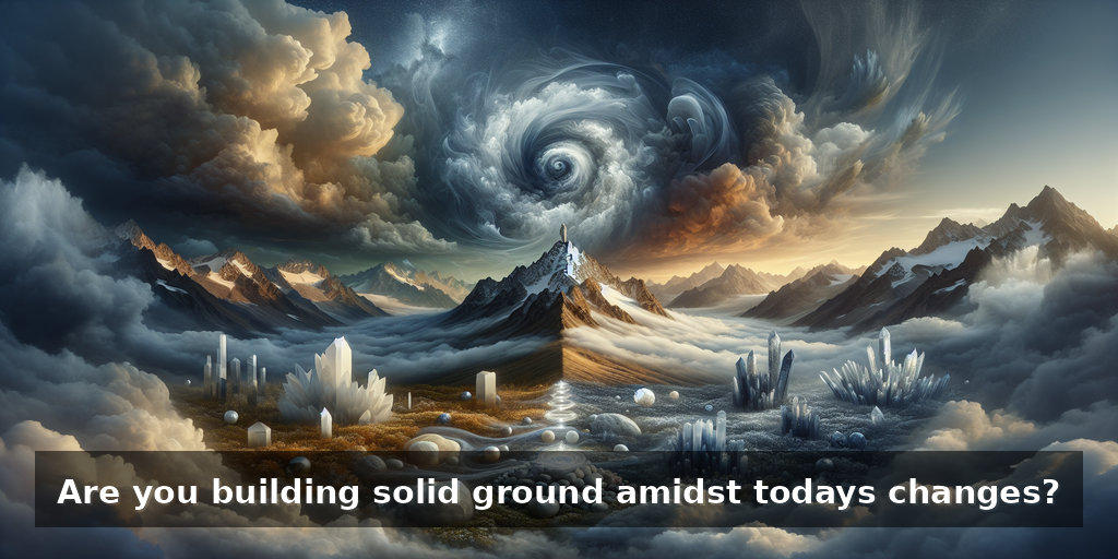 "Grounded Growth: Earth’s Wisdom in Chaotic Times"