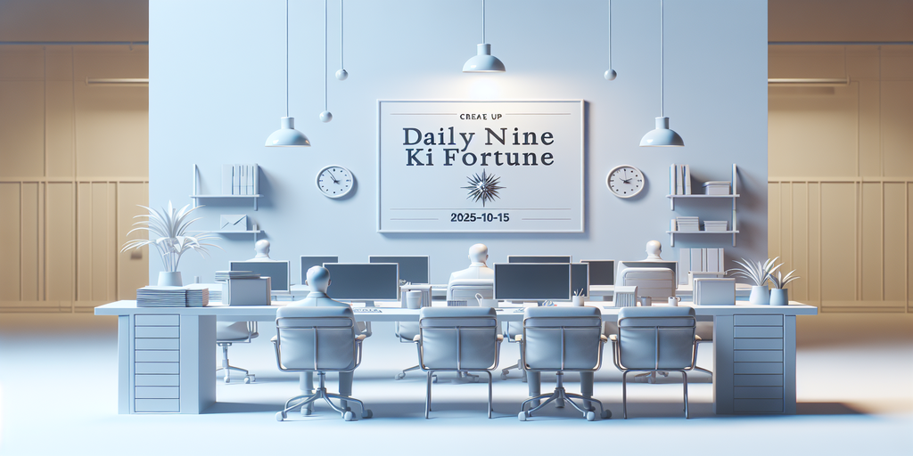 🌟 Daily Nine Star Ki Fortune - 2025-10-15