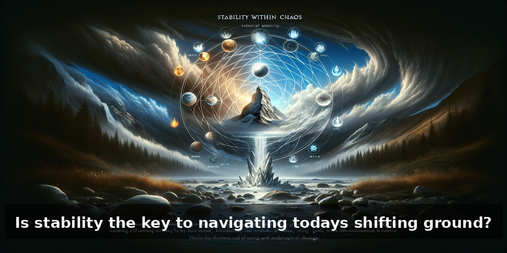 "Cosmic Stability: Navigating Financial Shifts with Earth Energy"