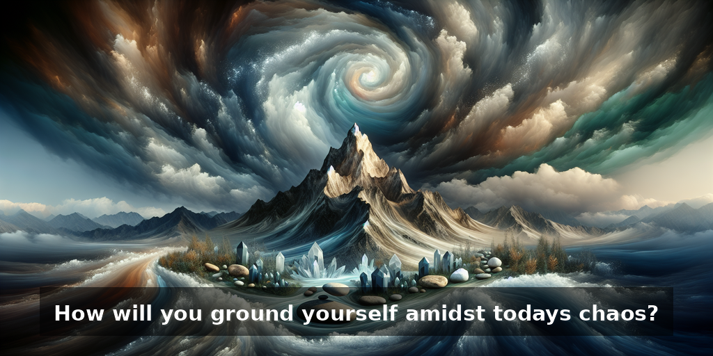 "Grounded Wisdom: Navigating Israel's Political Turmoil"