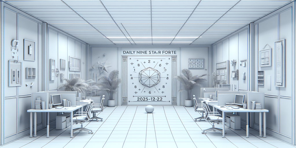 🌟 Daily Nine Star Ki Fortune - 2025-12-22