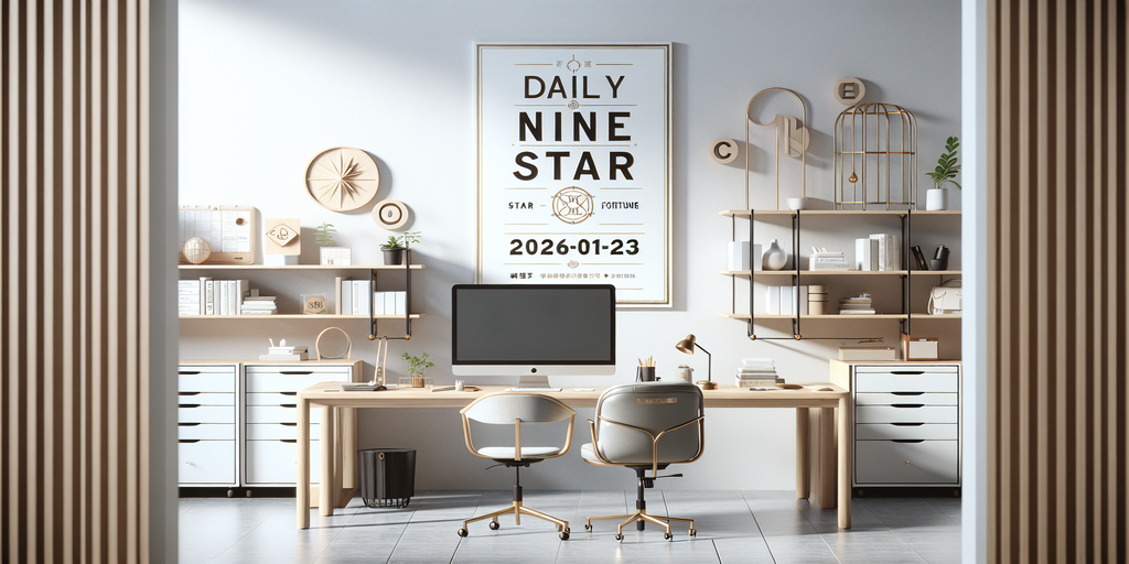 🌟 Daily Nine Star Ki Fortune - 2026-01-23