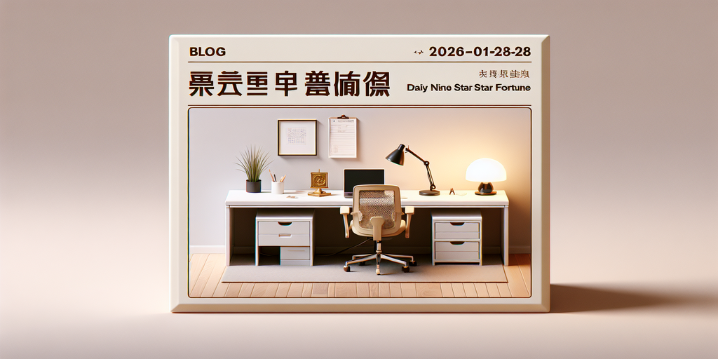 🌟 Daily Nine Star Ki Fortune - 2026-01-28