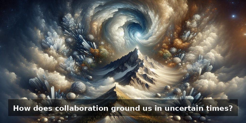 "Earth's Stability: Navigating Political and Economic Waves"