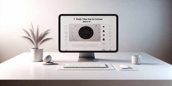 🌟 Daily Nine Star Ki Fortune - 2025-06-01