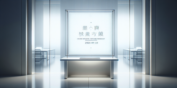 🏢 Kyusei Industry Fortune Forecast - 2025-07-22