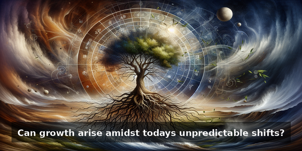 "Embrace Cosmic Growth: Navigating Life's Economic Race"