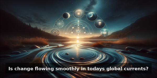 "Flowing with Fortune: Nine Star Ki Insights on Economic Tides"