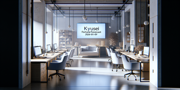 🏢 Kyusei Industry Fortune Forecast - 2026-01-09