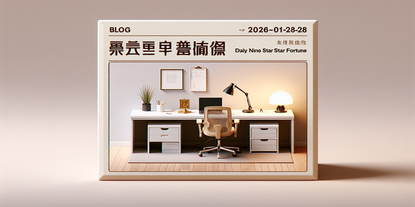 🌟 Daily Nine Star Ki Fortune - 2026-01-28