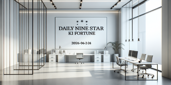 🌟 Daily Nine Star Ki Fortune - 2026-02-24